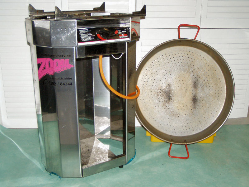 Gasgrill, "Paella" Landmann